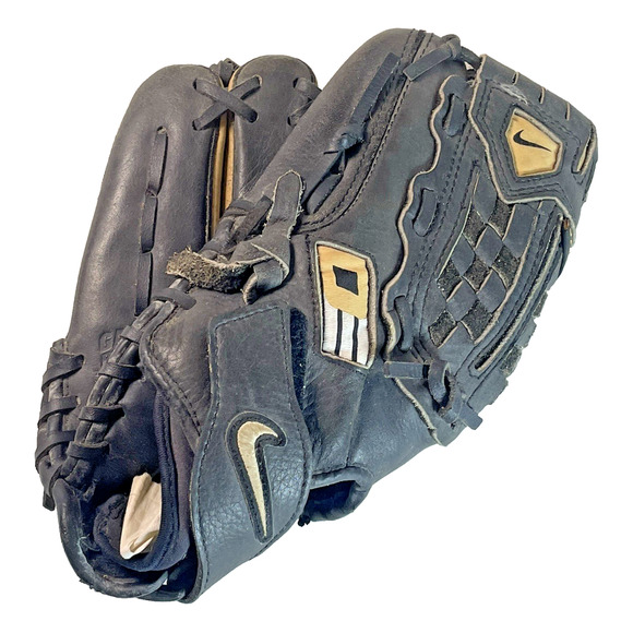 Nike DE Diamond Edge Baseball Glove 11 in Right Hand Throw Web Pocket Black/Tan - Picture 2 of 11